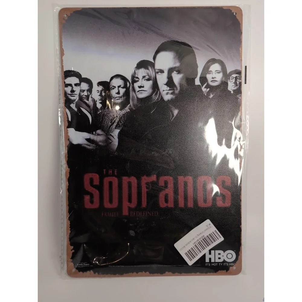 The Sopranos Family Redefined-Steel Decor Sign 12x8‎